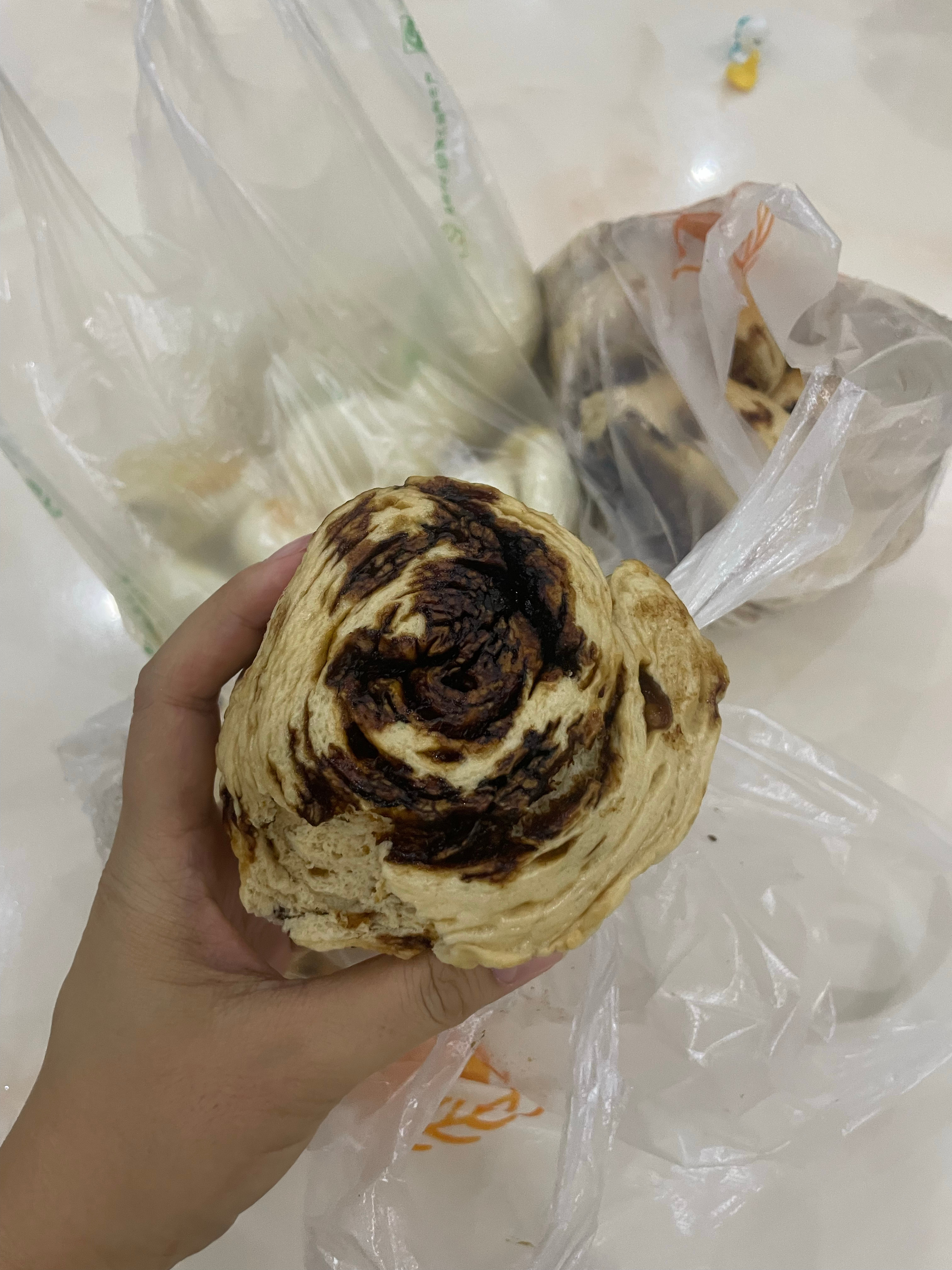 这个红糖馒头真的好好吃不枉大热天我排队一小时 