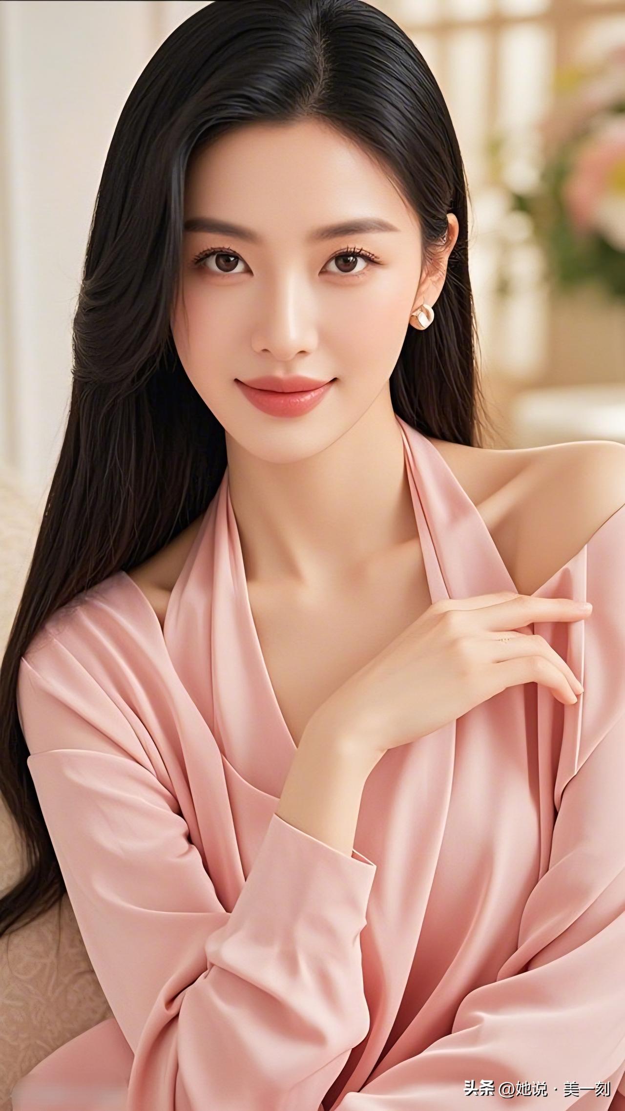 温柔粉嫩，甜美可人，少女心爆棚！💕✨什么样的穿搭可以成为气质女神?