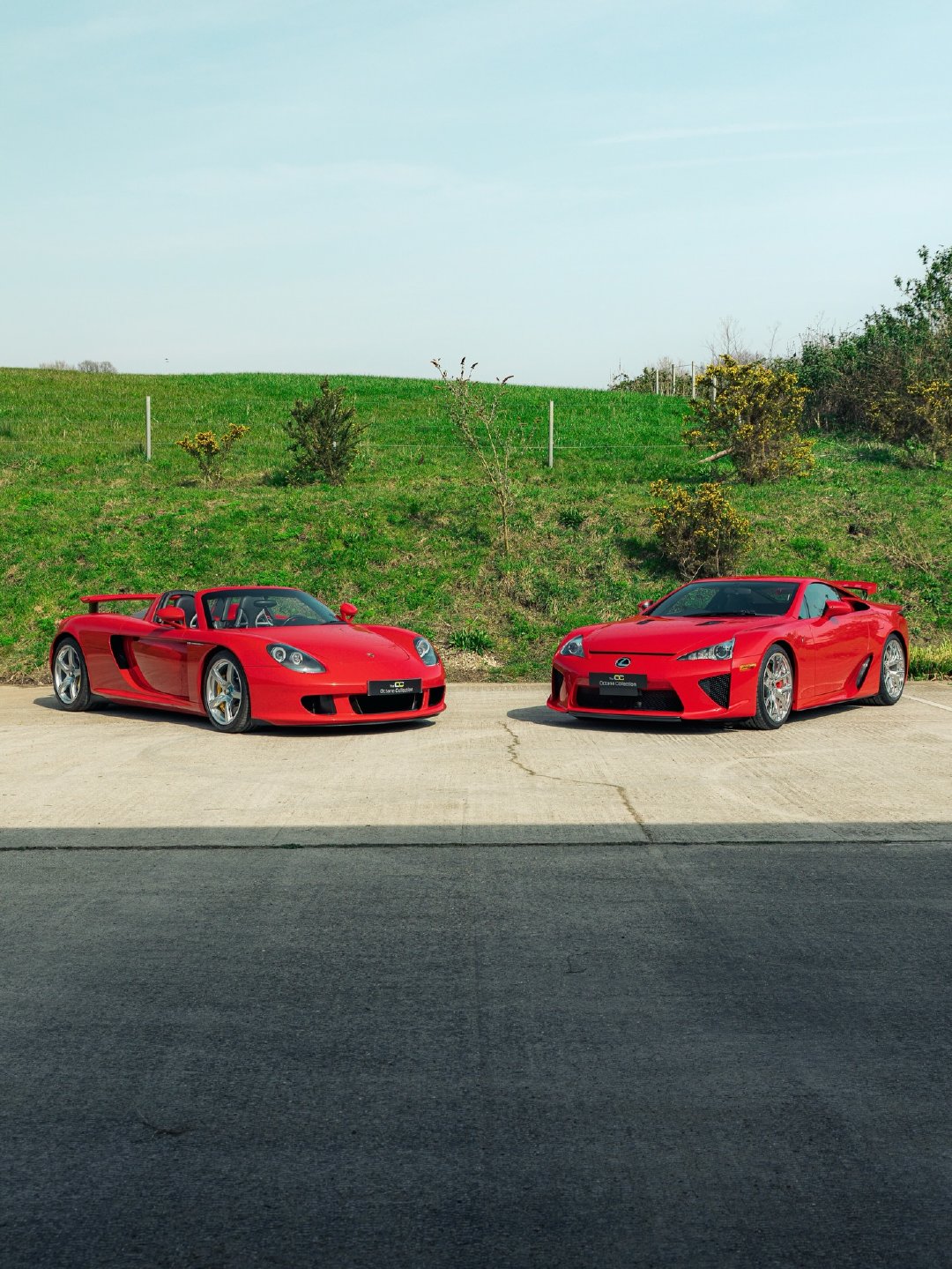 雷克萨斯LFA & 保时捷卡雷拉GT