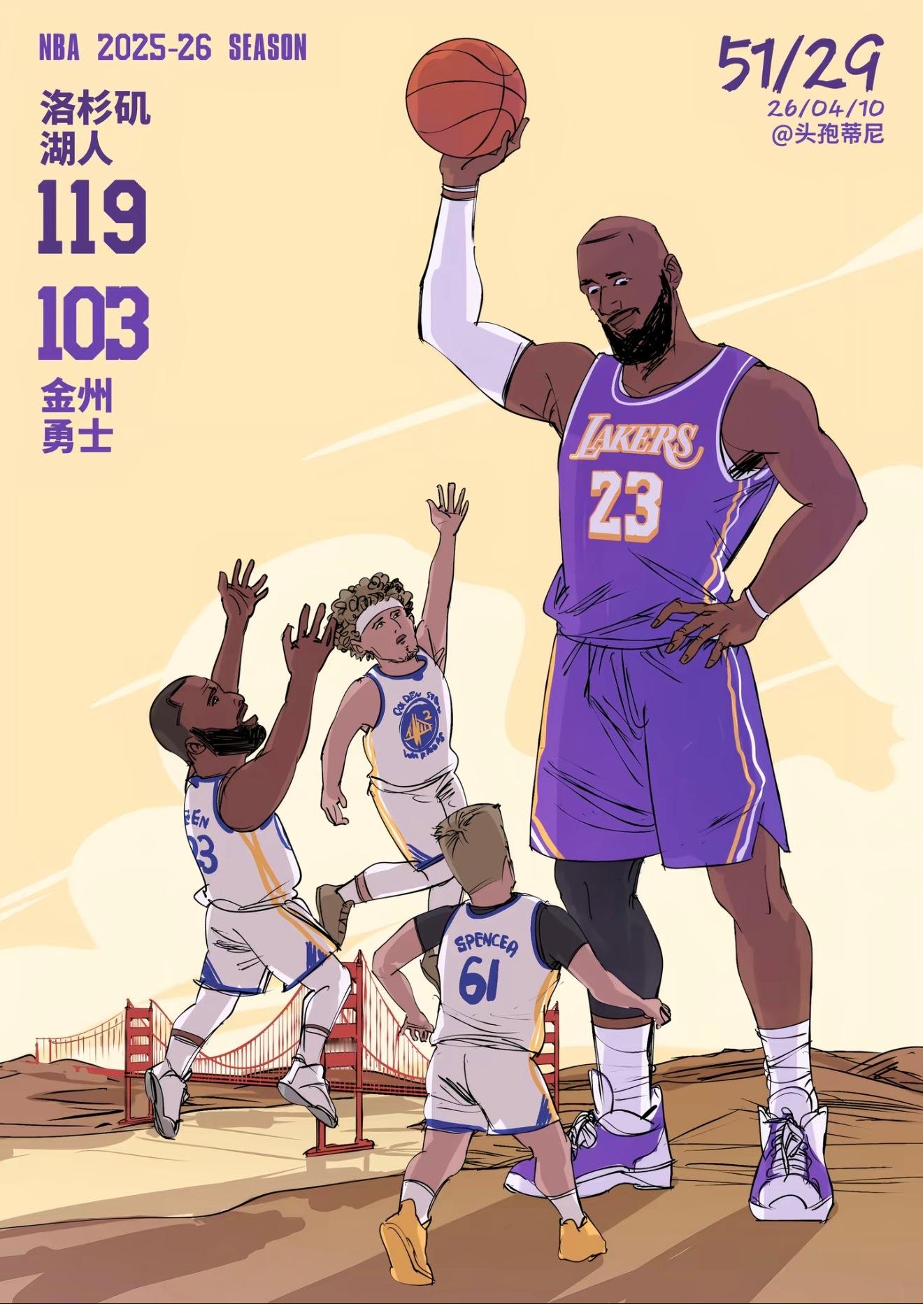 拿捏小勇洛杉矶湖人