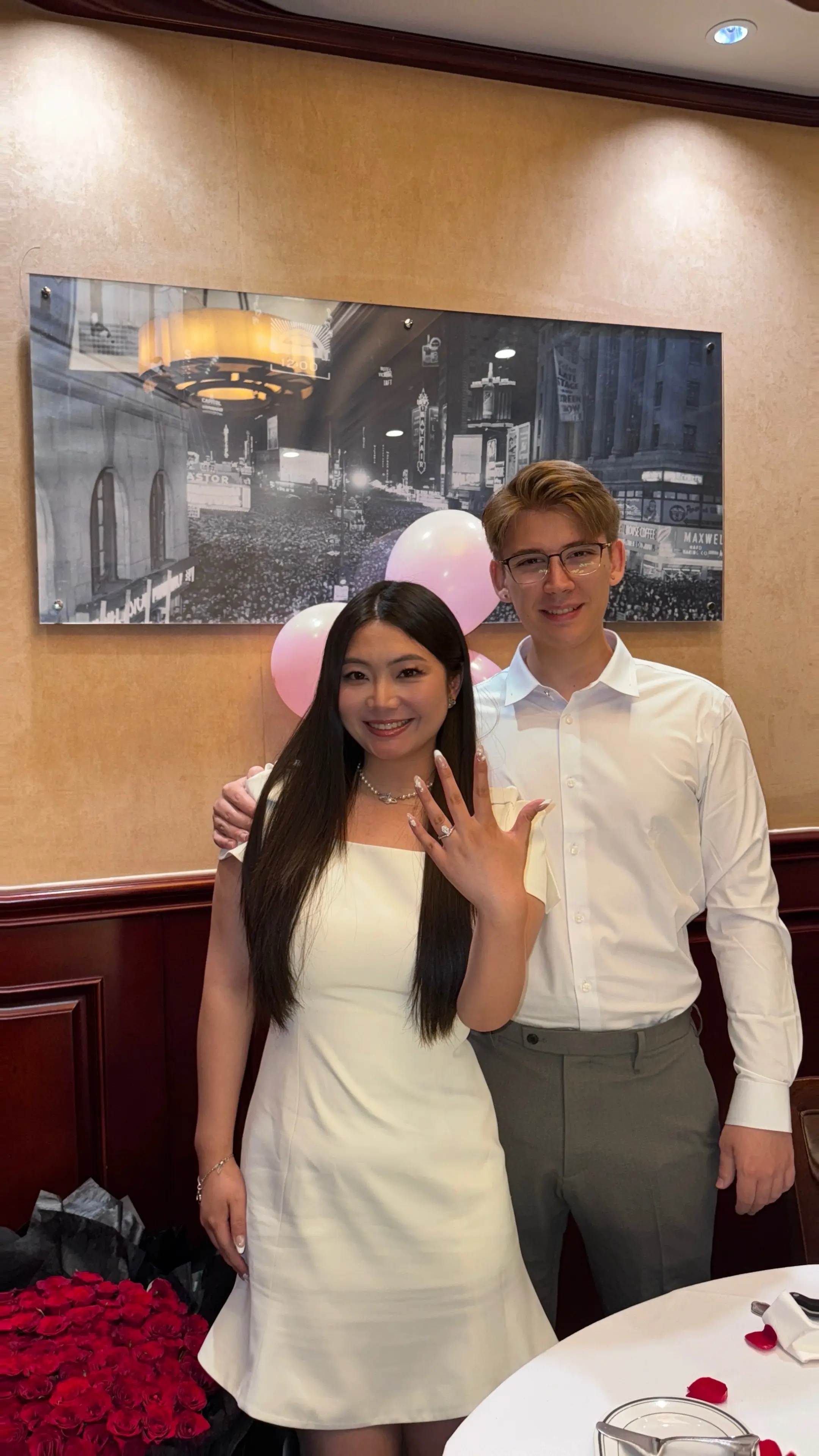 I said yesss! 我愿意！ 从“Will you be my...