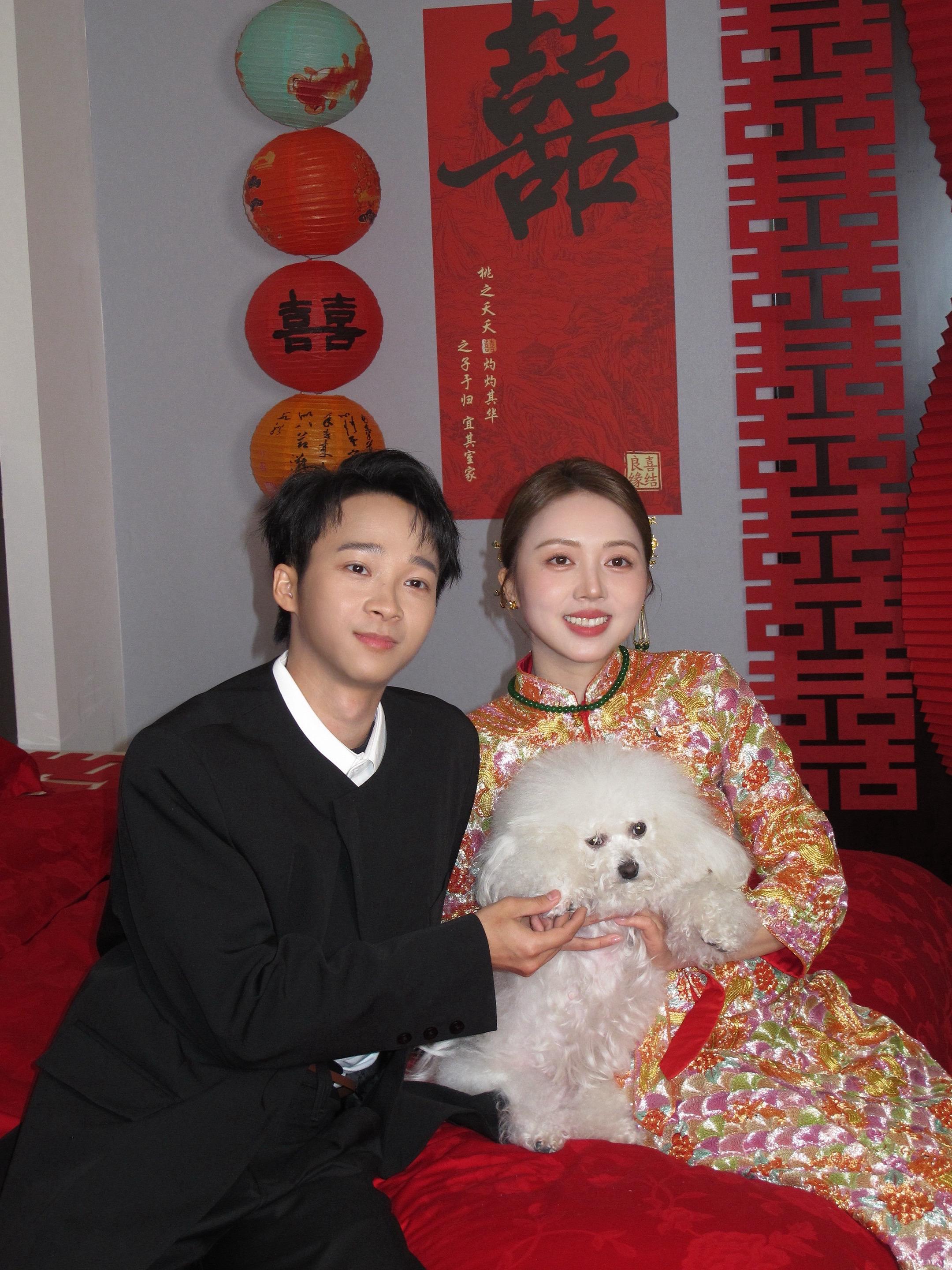 狗狗陪我出嫁啦🐶。