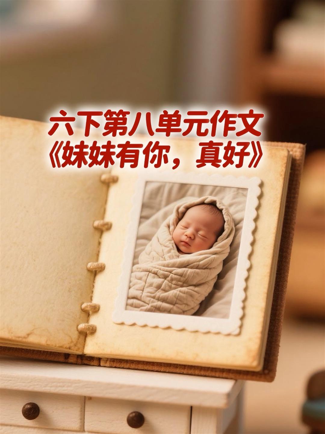《妹妹有你，真好》 优秀范文。家长必读，小学六年级下册第八单元习作《有...