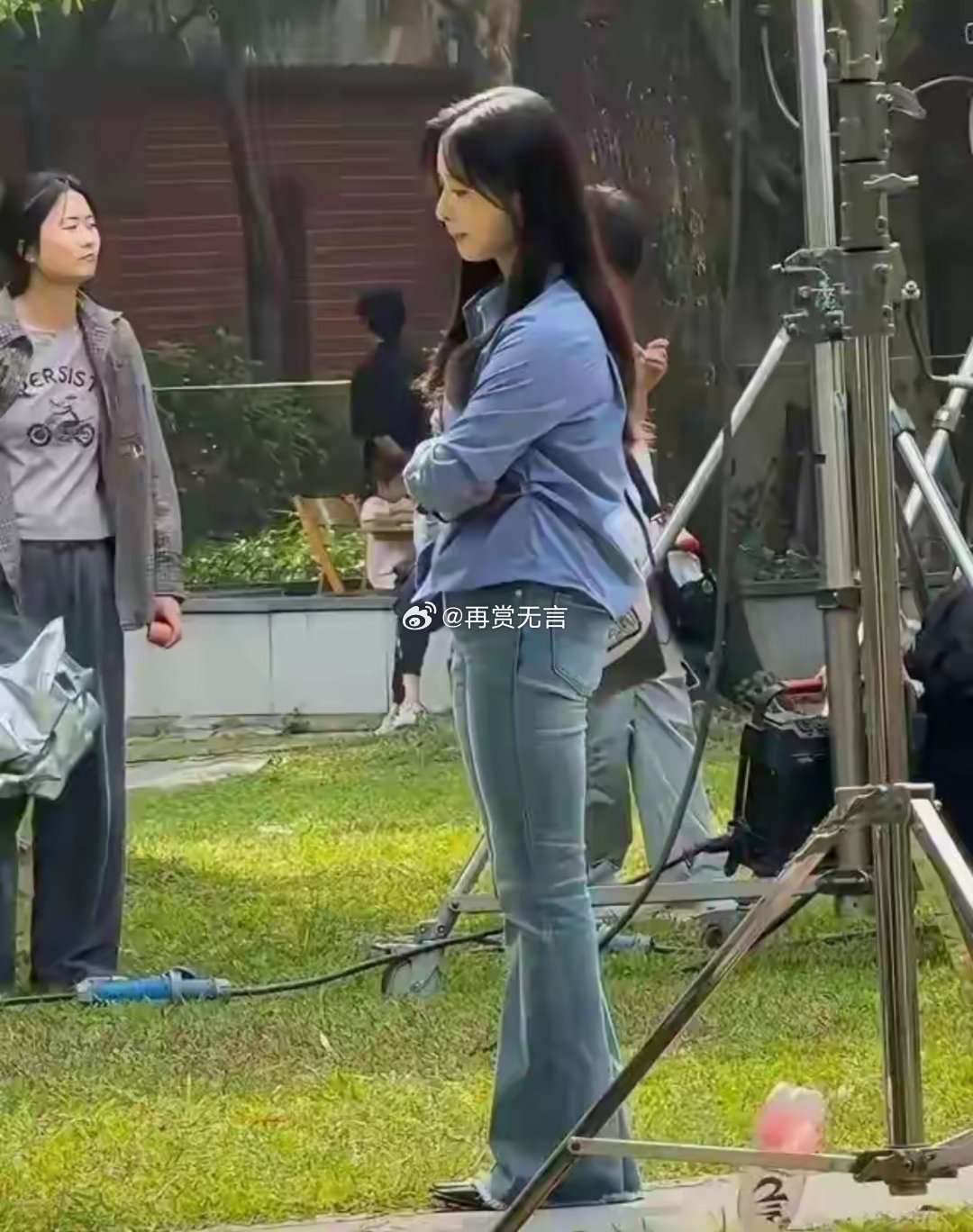 能做演员都是有优势的，随便一穿都是高级感。 