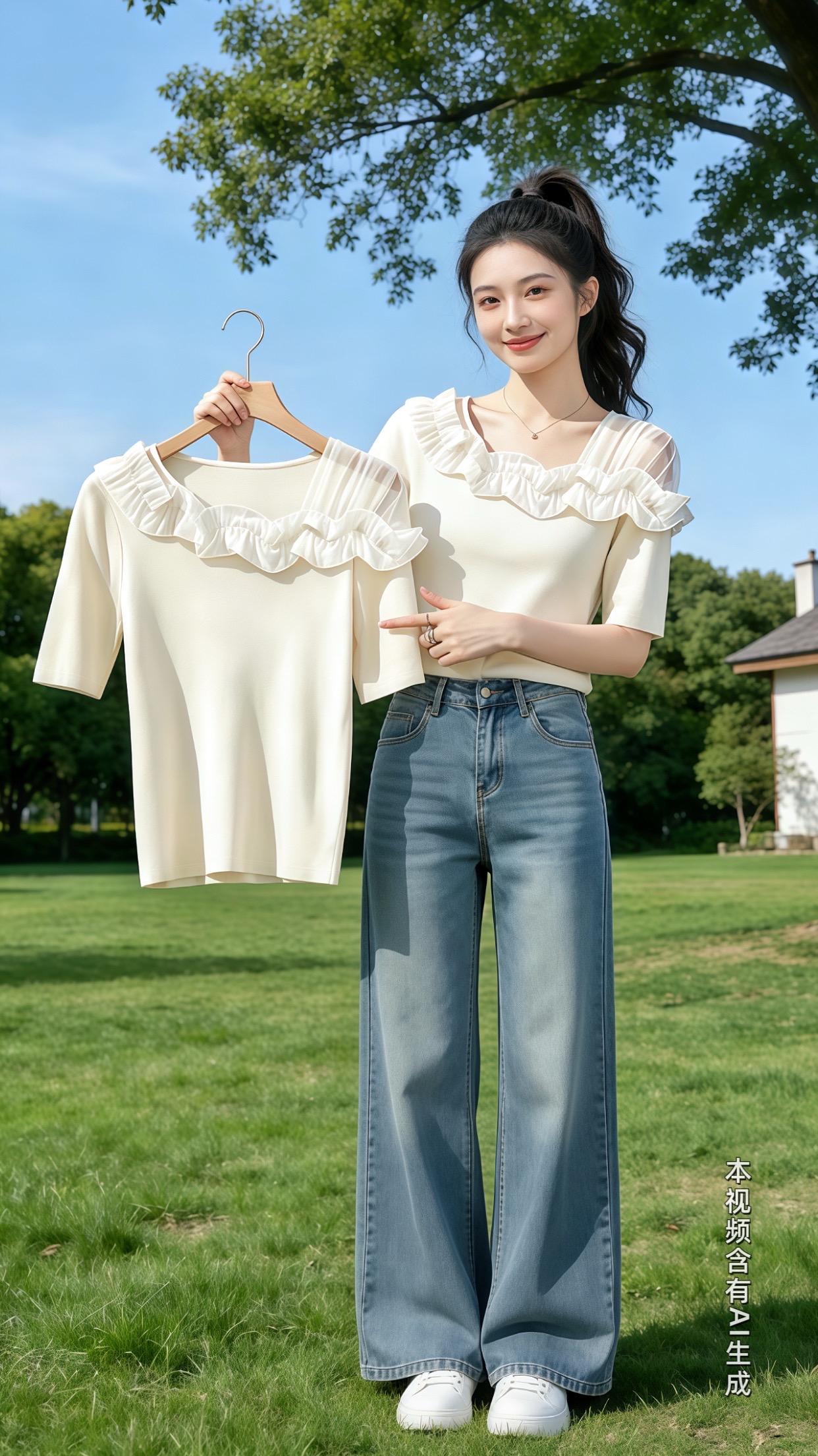 简单提气质的春夏穿搭 这个夏天锁定基础款穿搭 夏天就爱干净清爽的浅色系...