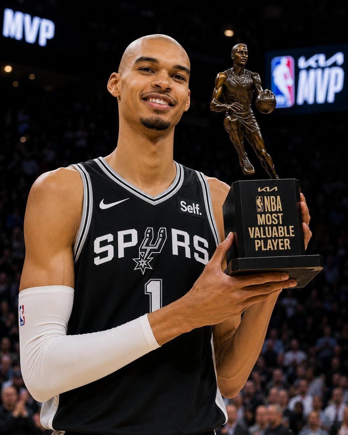 NBA 文班亚马彻底把亚历山大这个mvp打成了小丑！文班亚马世界名画