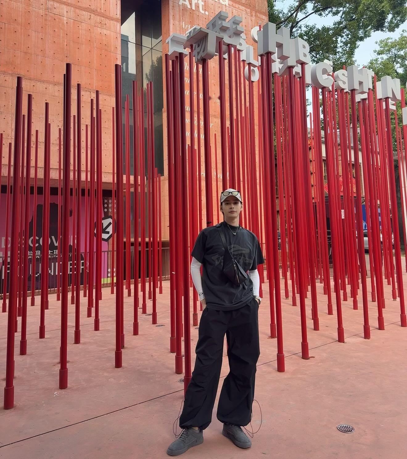 青木瞭（こういうオシャレなところもすき🤔今年こそはたくさん写真撮るぞー！！！笑