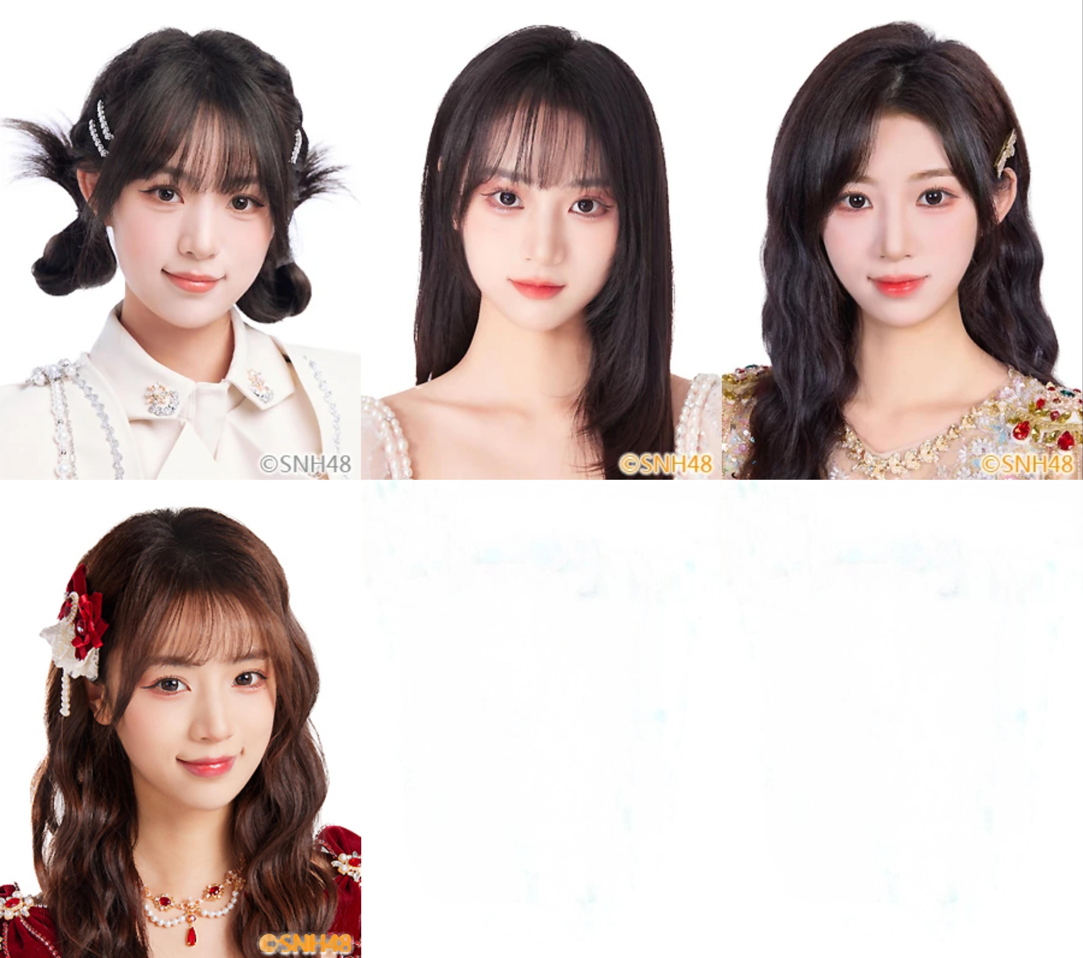 SNH48 TEAMHII 现役成员入团以来公式照合集 