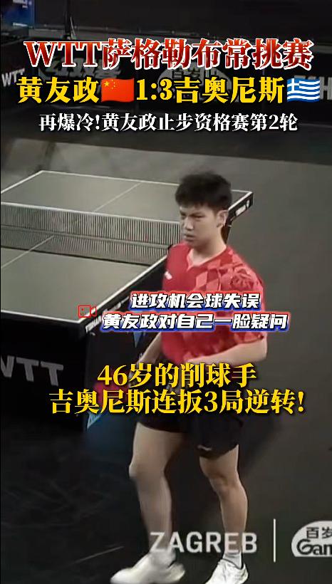 这结果对吗？大主力不参赛，次主力们也抓不住机会呀。。。[捂脸]

2026WTT