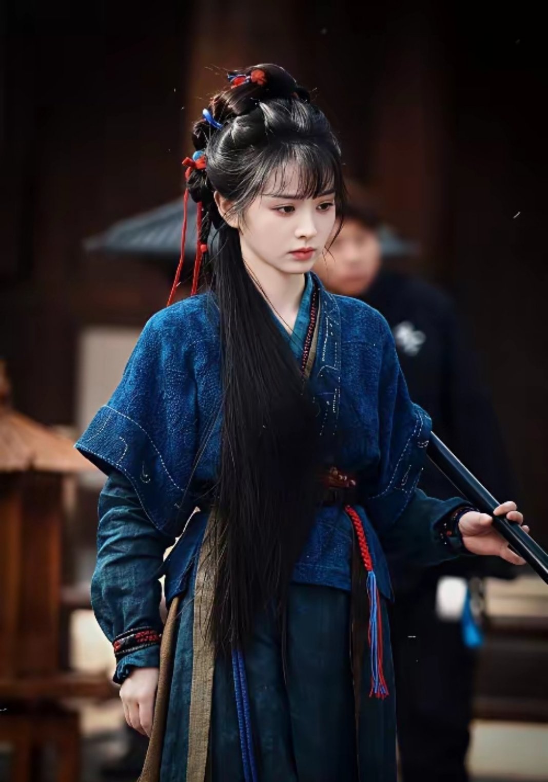 如果翻拍《还珠格格》，田曦薇的大眼睛灵动又甜美，简直是最适合演小燕子的人选。 