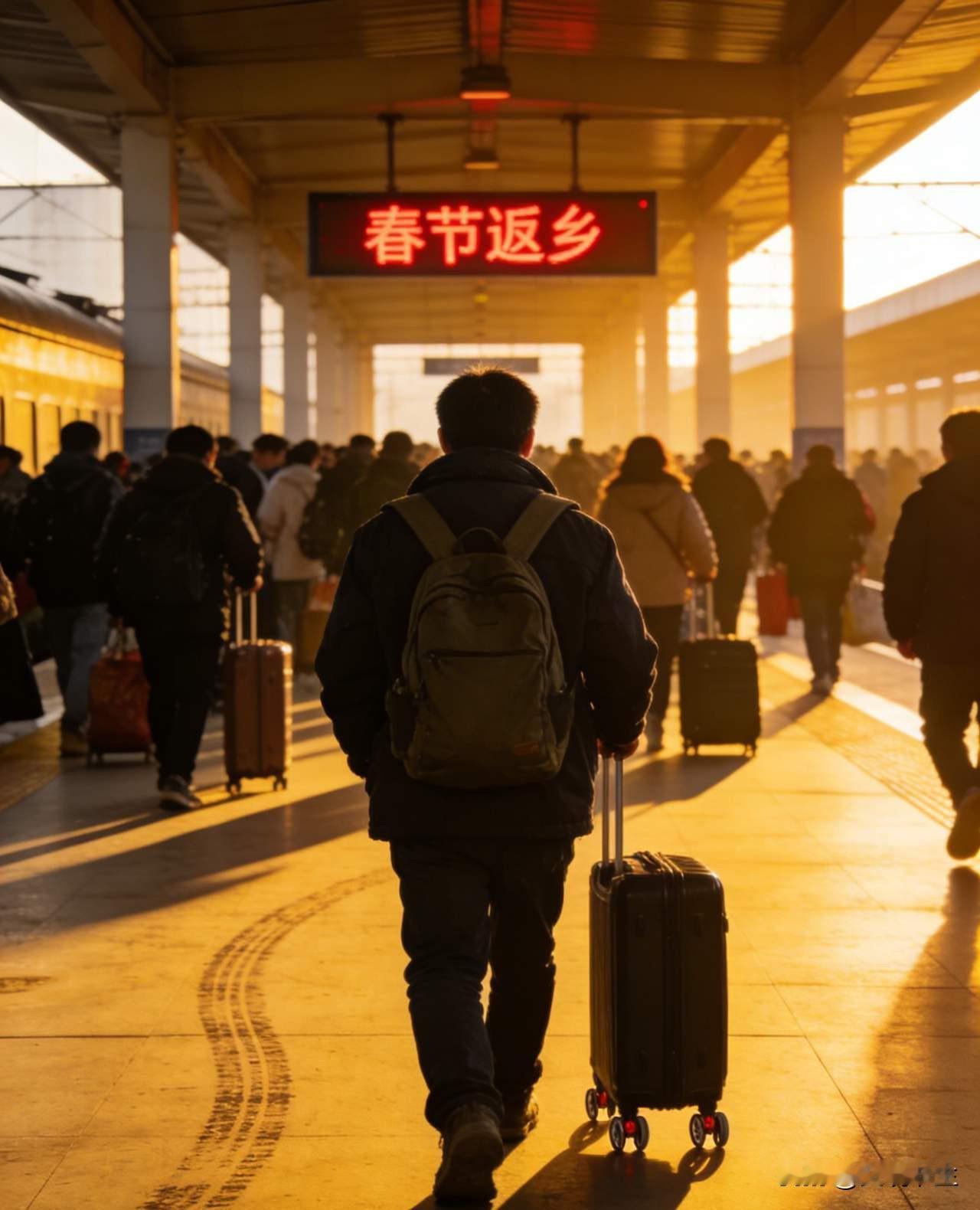 一位社会学家非常现实的话：
不要把返乡潮、打工潮描写的那么壮观煽情。任何动物的大