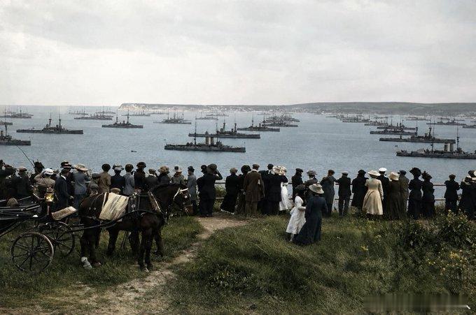 烽火问鼎计划 【日不落帝国的高光时刻】1914年7月18日，大英帝国皇家海军的军