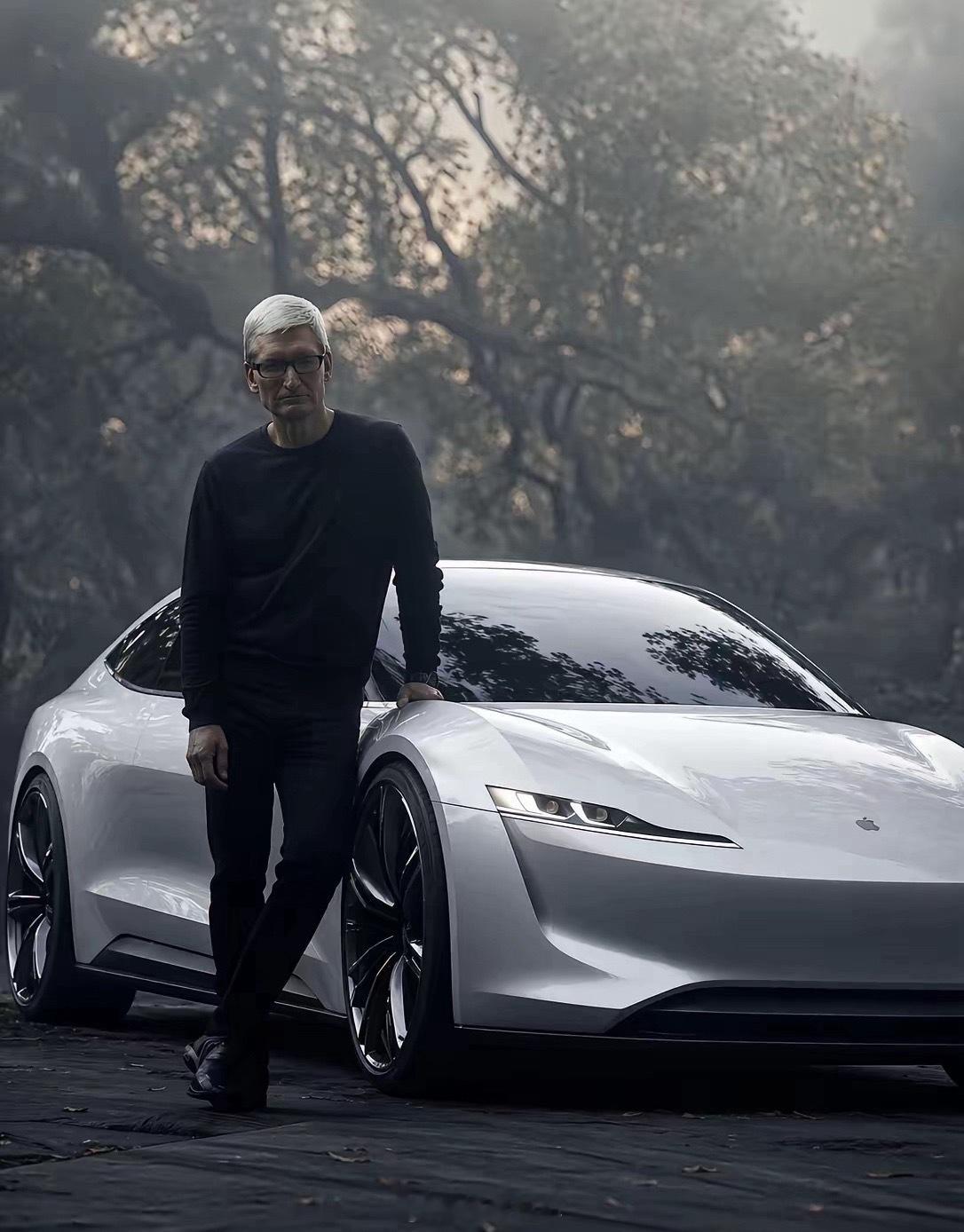 苹果车要是真长这样，就没特斯拉什么事了