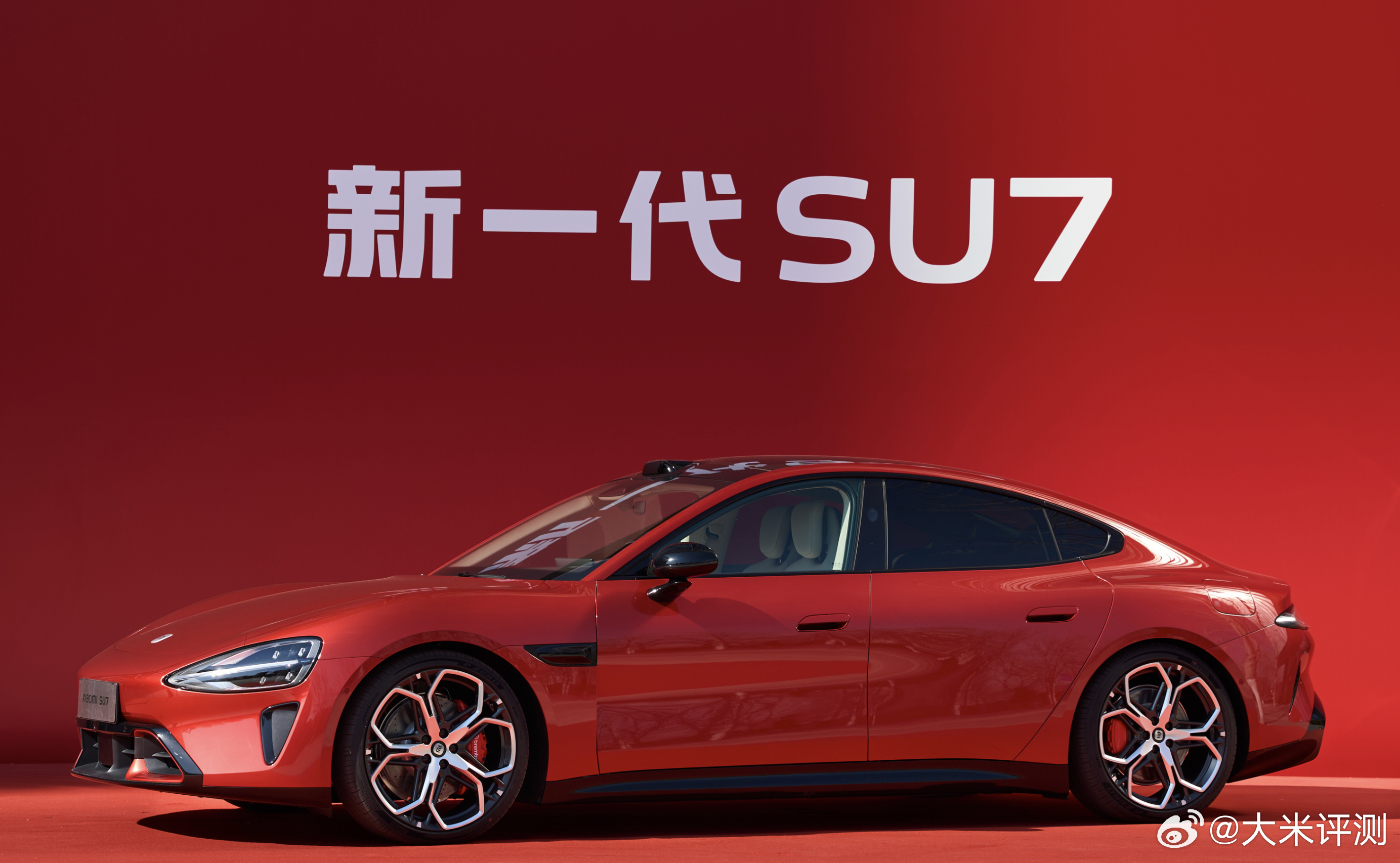 新一代小米SU7本月发布，三个新配色大伙更喜欢哪个？ （PS这个绿色和之前的SU