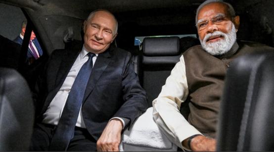 踢开俄罗斯，欲和中美三分世界？普京刚从印度回来，就收到坏消息
 
“俄印友谊就像