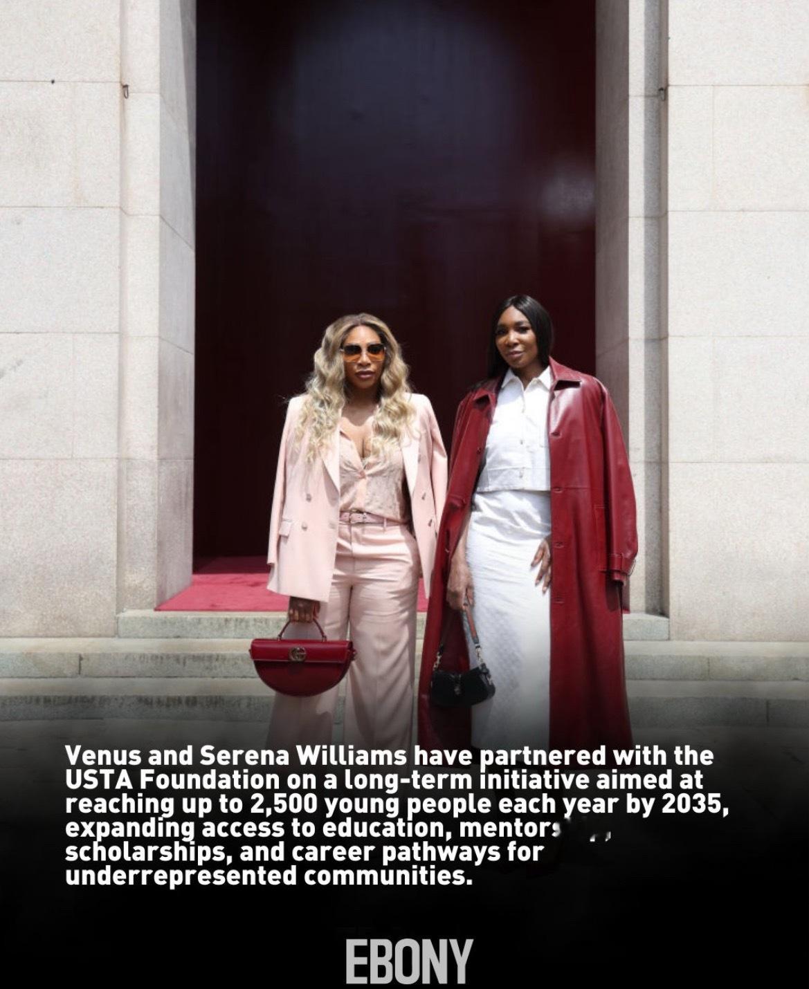 网球talking大会体育大赏 维纳斯·威廉姆斯和塞雷娜·威廉姆斯几十年来一直在