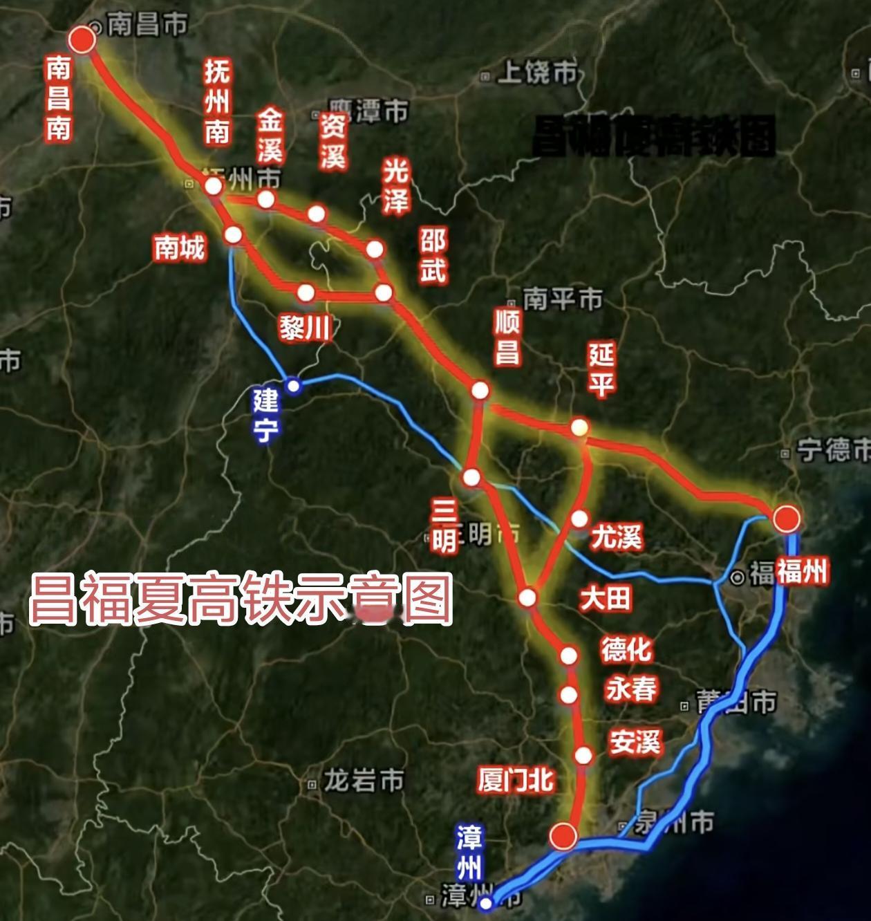 这条时速350公里“八纵八横”新高铁前期提速，发布昌福厦接轨方案深化招标。项目已