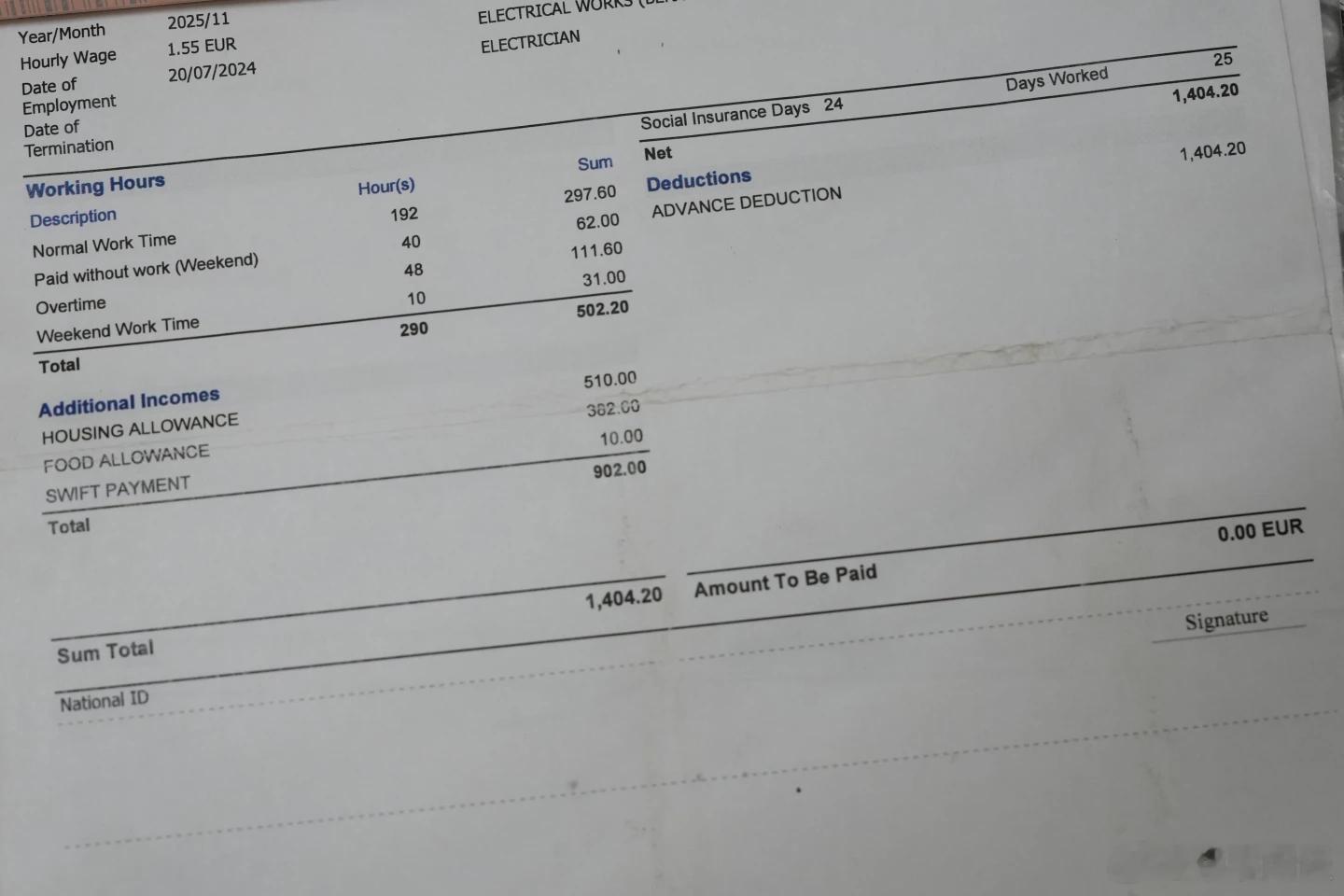 【外国工人称，他们在米兰建造一座新的美国领事馆时，每小时工资不到2美元】（美联社