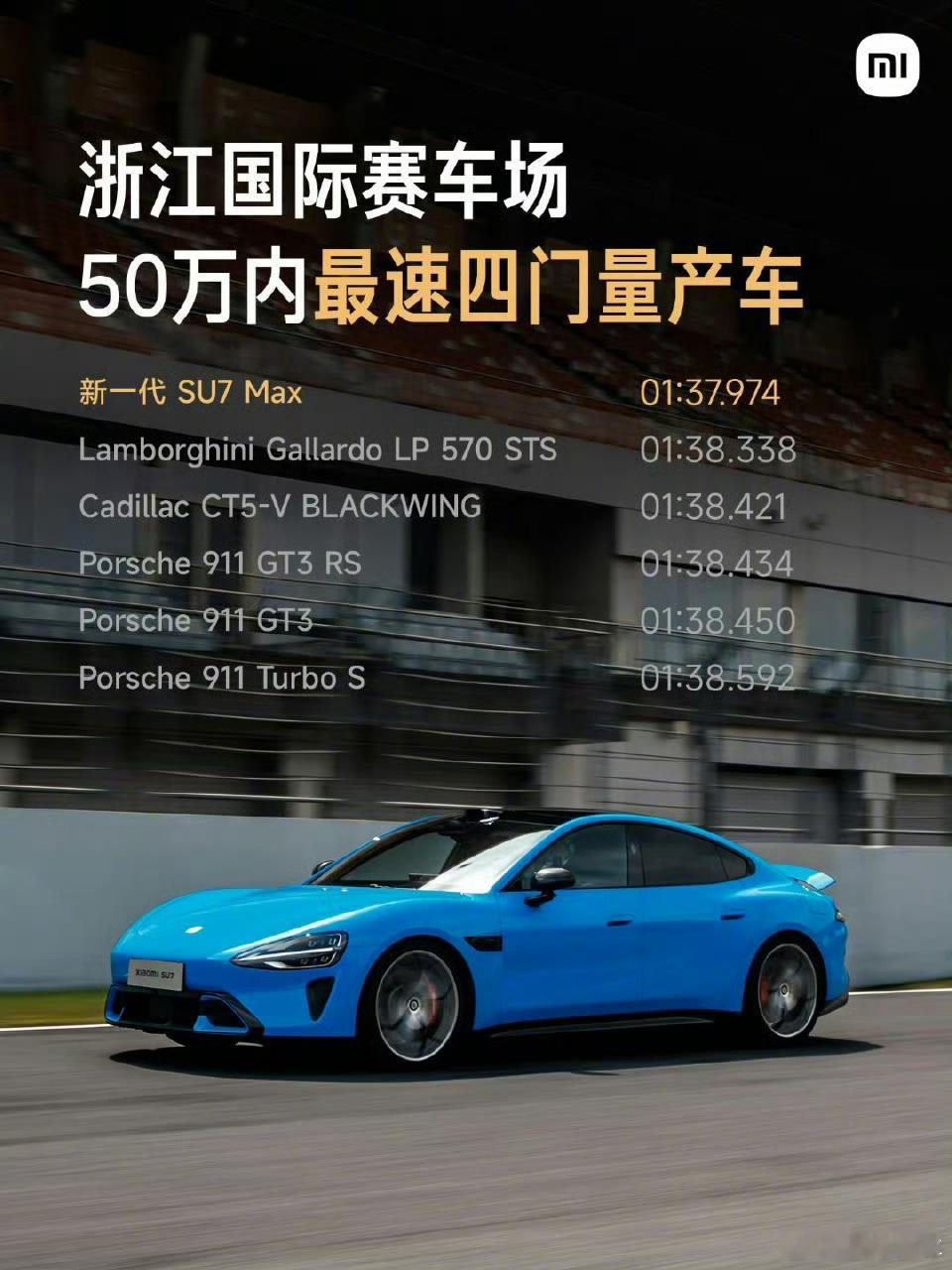 浙赛50万以内最速四门量产车注意⚠️这是su7，不是su7Ultra！！！ 北京