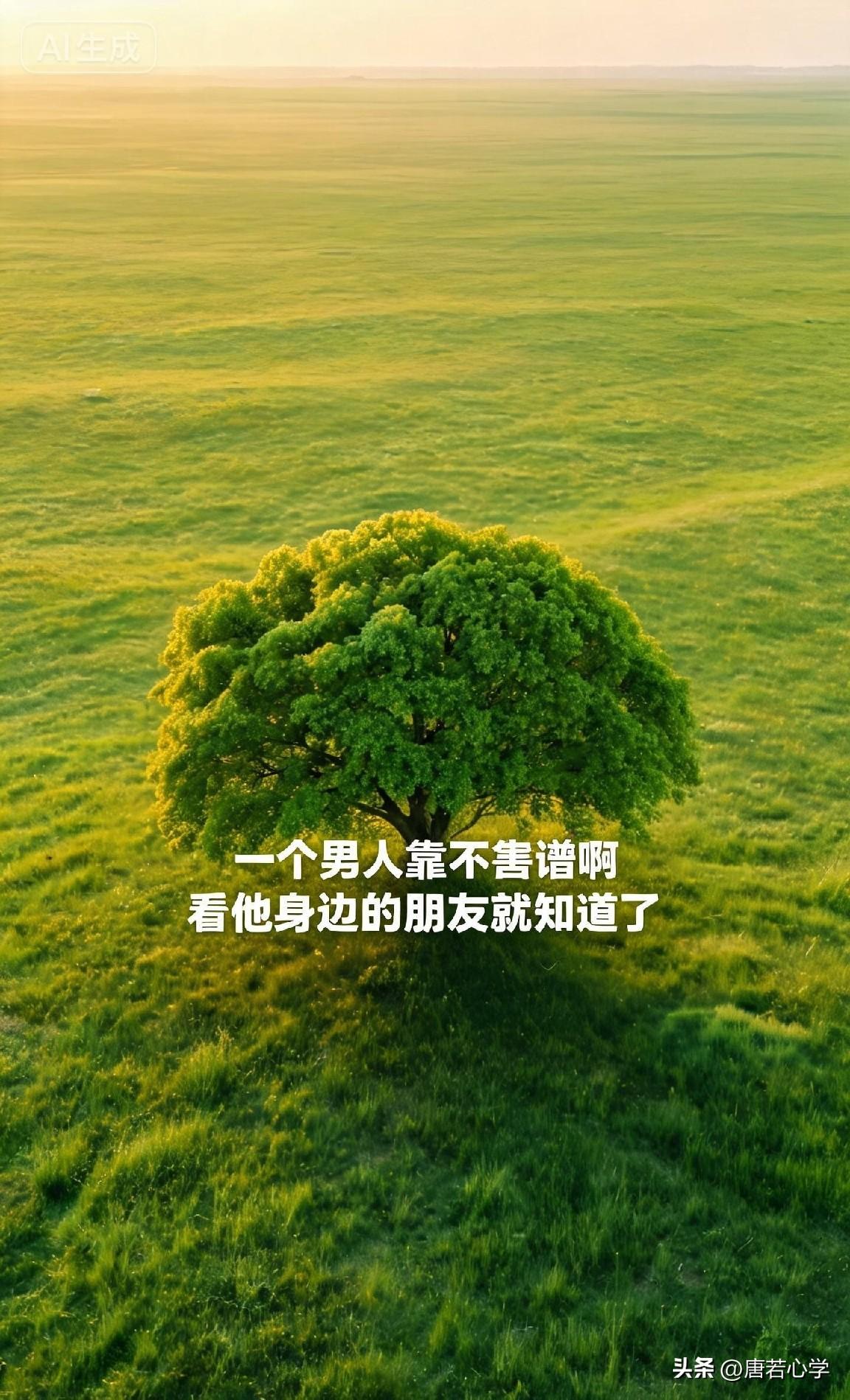 看一个男人靠不靠谱，看他身边的朋友就知道了。

《论语》有言：“观其友，知其人。