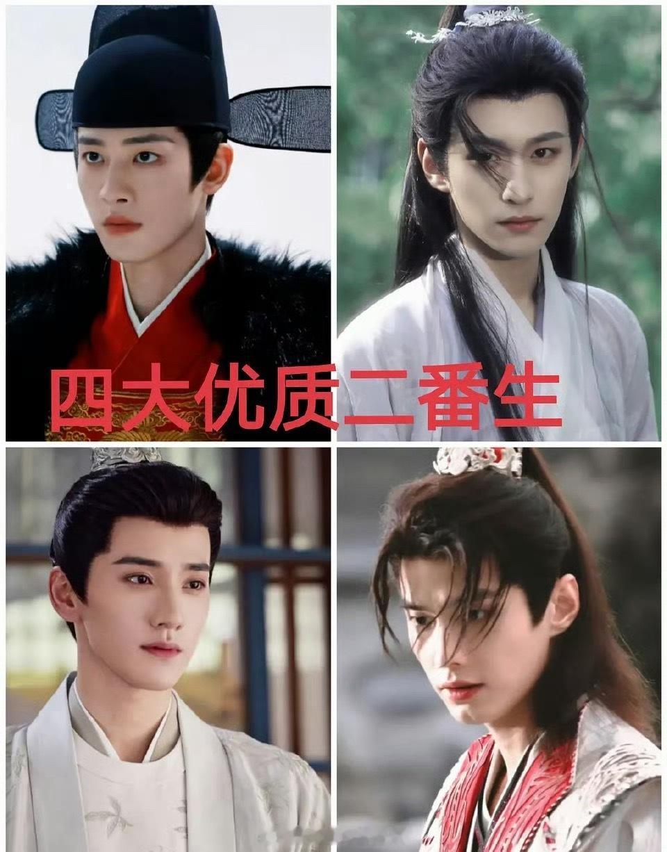 内娱新四大优质二番生 辛云来 徐振轩 王弘毅 何与如何