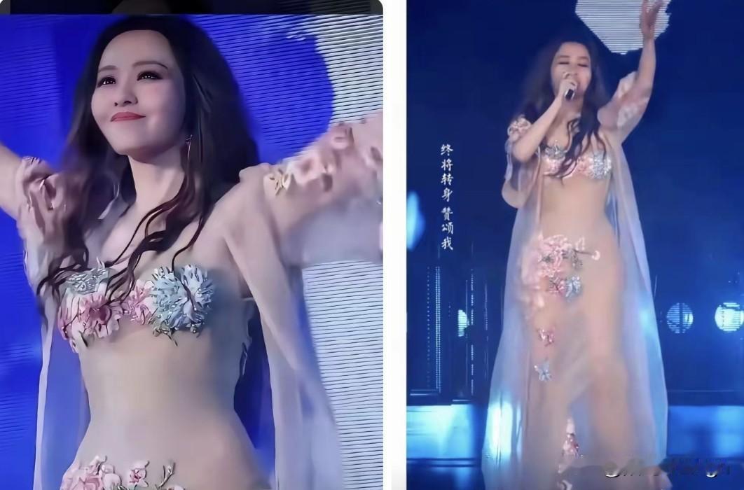 张靓颖唱歌实力确实很强，很多歌都特别好听，大家本来都是冲着她的歌声去欣赏她。
