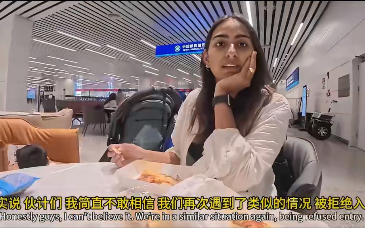 英国一家三口被拒签滞留广州机场，于是各种发视频抱怨，制造排外的话题博取流量

之