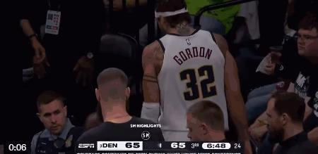 【火线复出再遭重创】北京时间4月26日，NBA季后赛掘金与森林狼的G4对决中，阿