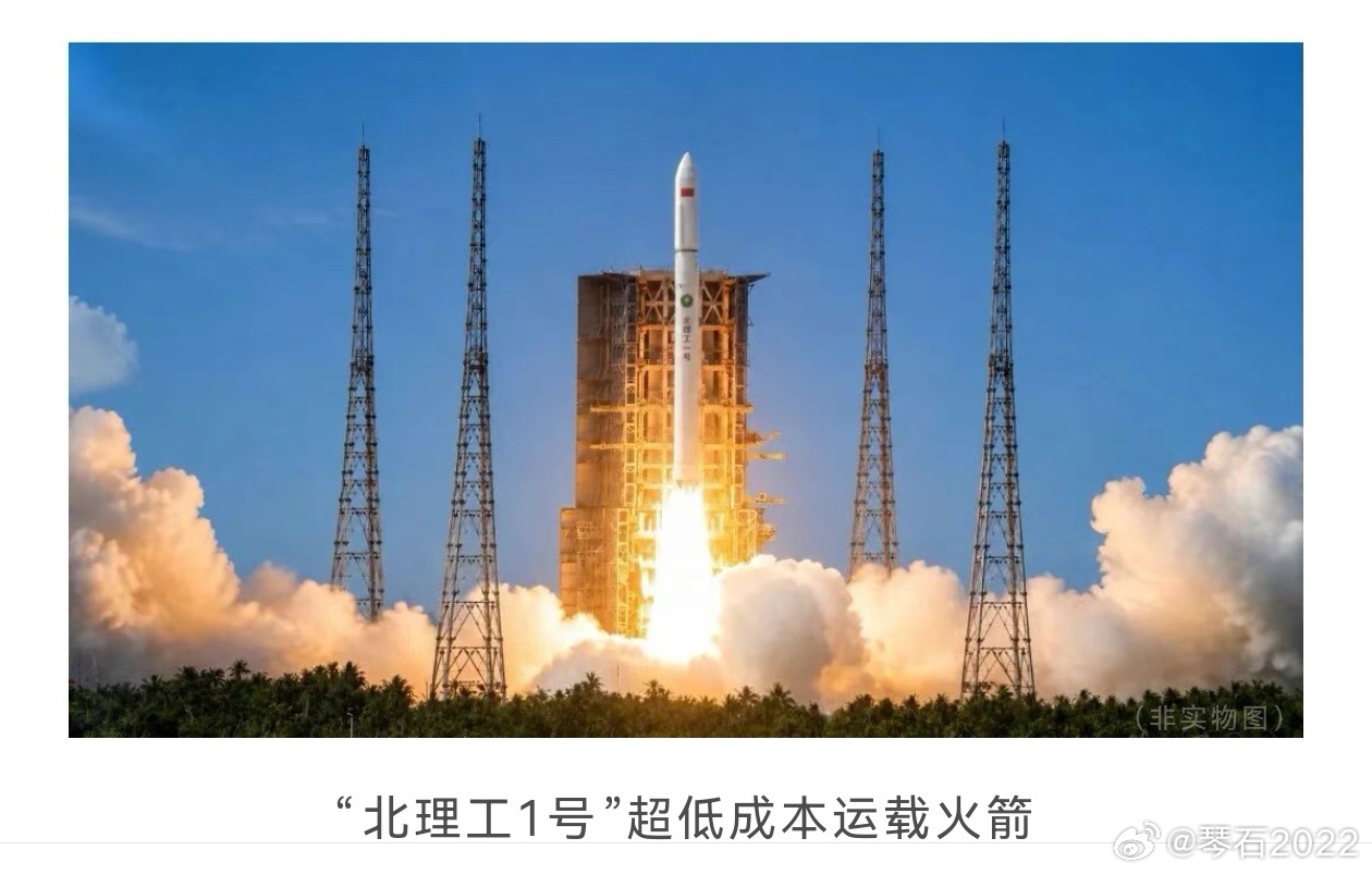 大海和星辰，牛逼👍的北理工都要每年1000枚超低成本运载火箭。现在大家都跟风马