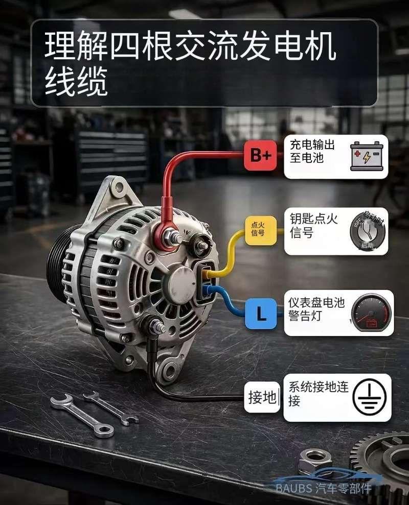 大多数人都不知道这4根线是干嘛的……等知道的时候，已经半路抛锚了 ⚠️
 
如果