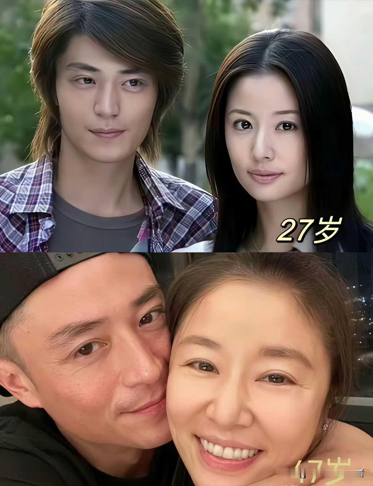 林心如和霍建华真的让人失望，这么多年怎么就逆袭了。
林心如如今也瘦了，比《还珠格