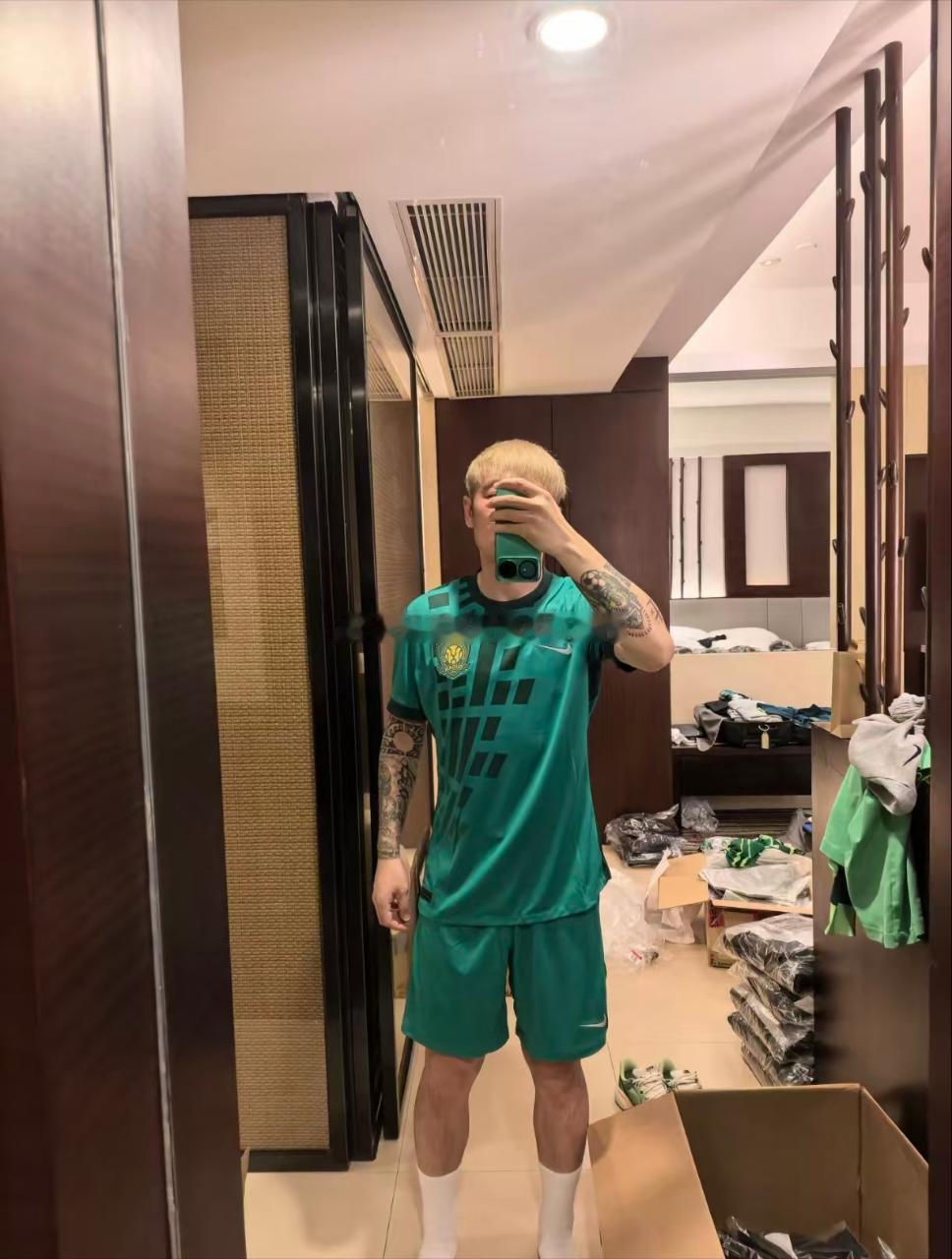 新装备上身💪北京国安中超联赛