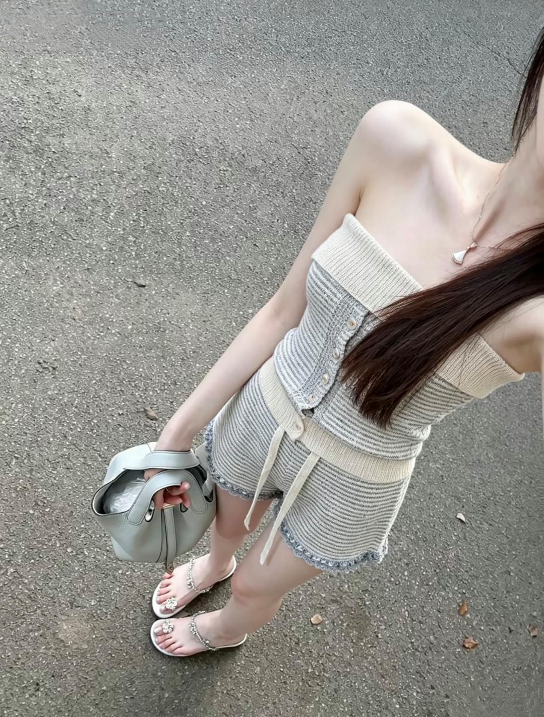 小个子穿搭分享，纯欲干净系