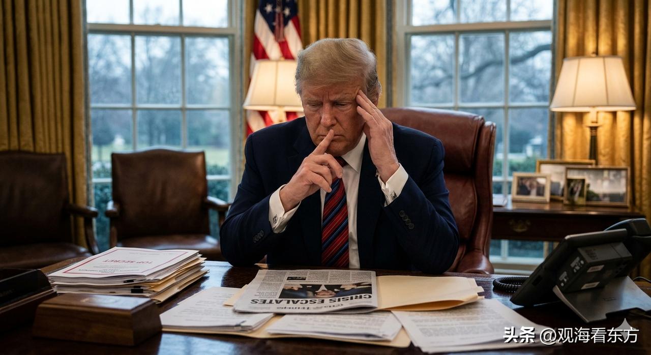 特朗普现在就像一位急着想早点收官的明星CEO，结果发现合作方和竞争对手全是硬茬，