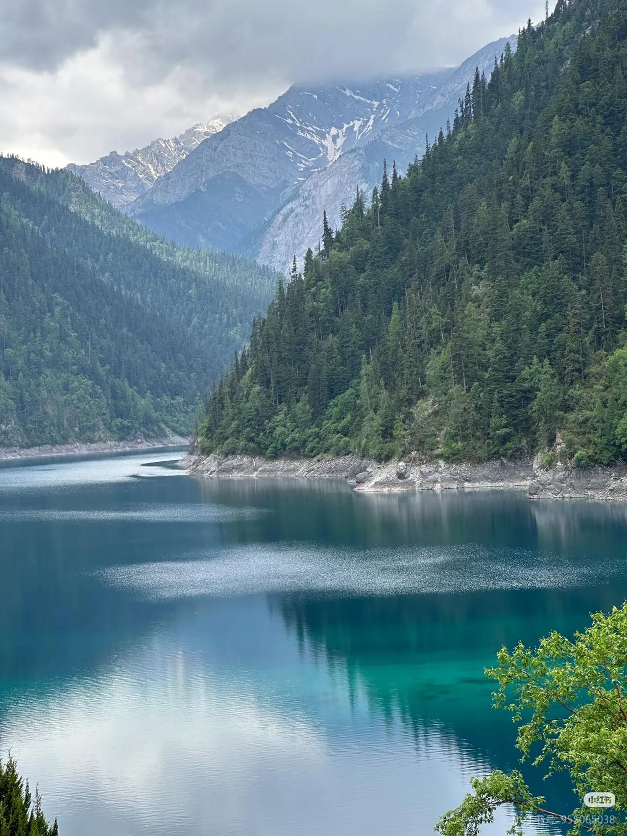 夏季的九寨沟是名副其实的“童话世界”，水量充沛，湖水清澈湛蓝，瀑布也最为壮观。