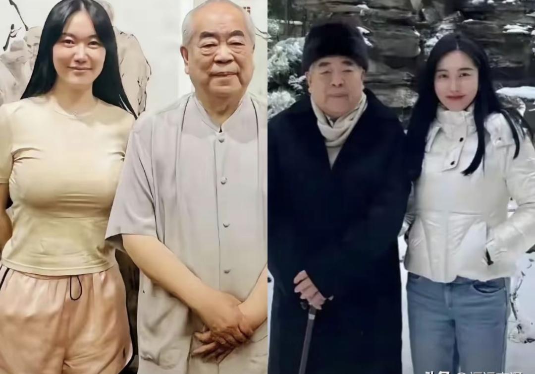 徐萌是武汉大学出来的，之前当过电台主持，现在照顾87岁的范曾。这俩人2021年经