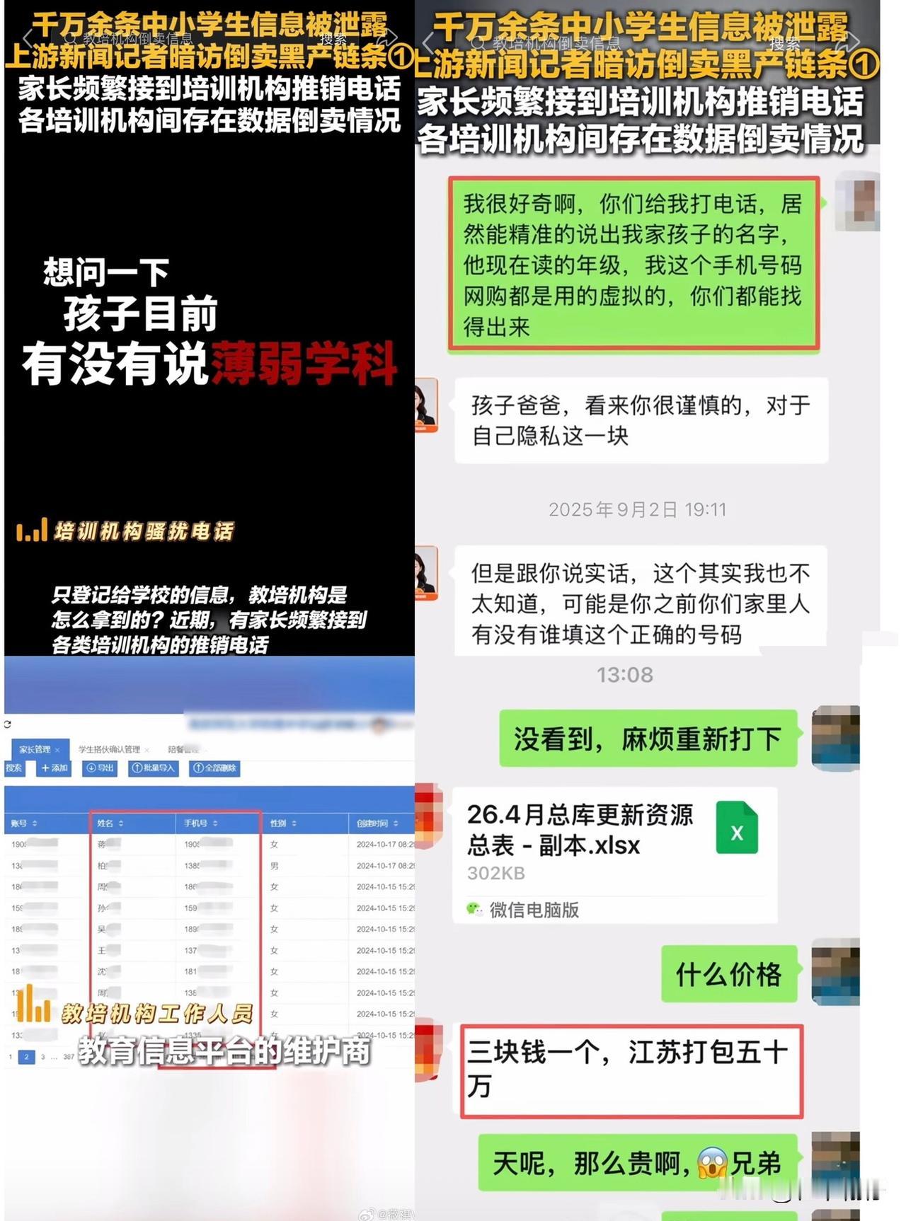 你接到过这样的电话吗？

“我孩子都上大学了，还接到电话问报不报课。”

这不是