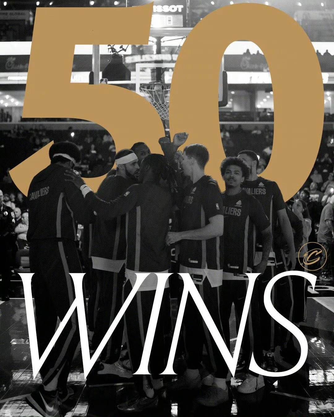 赛季50胜！🔥克利夫兰骑士骑士nba