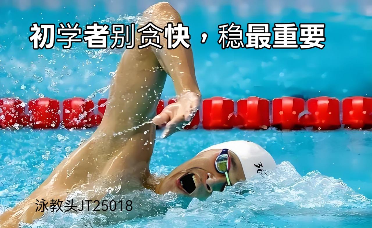 泳教头 | 泳讲堂：初学者别贪快，稳最重要

对于刚接触游泳的新手来说，总想着快