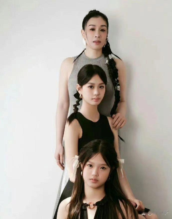 钟丽缇的女儿真的是继承了妈妈的美貌呀！ ​​​
