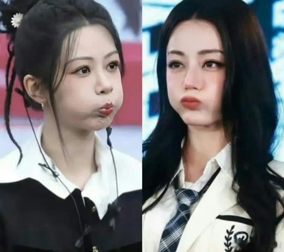 杨紫和迪丽热巴同样是嘟嘴，谁是真可爱谁是装可爱 ​​​