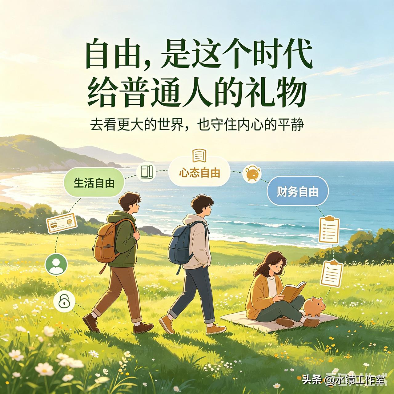 这篇《自由的成本》，读完心里颇多感慨🙏。
 
自由，是世人毕生向往的境界。过去
