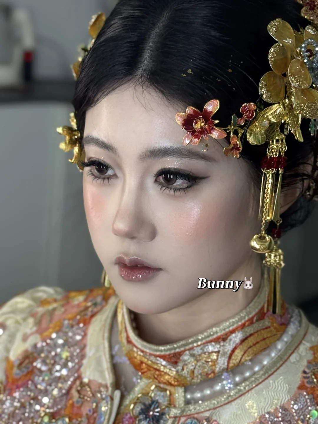 大家帮我看下原相机无美颜的妆面