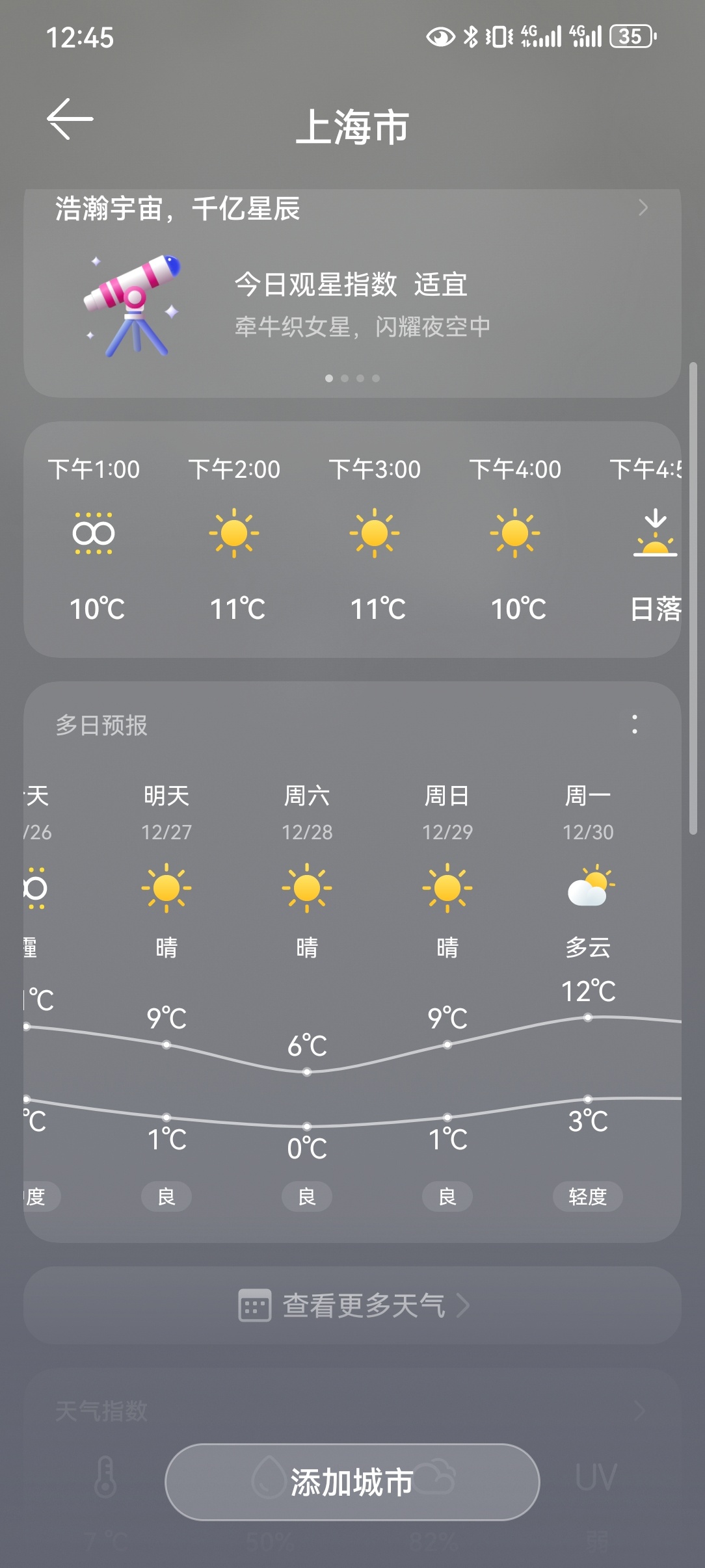 周末天气好好！M7！ 