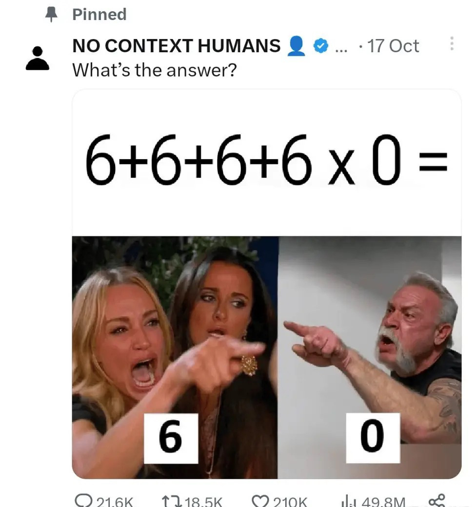 老外为了这道数学题争吵不休了两万多楼…… ​​​