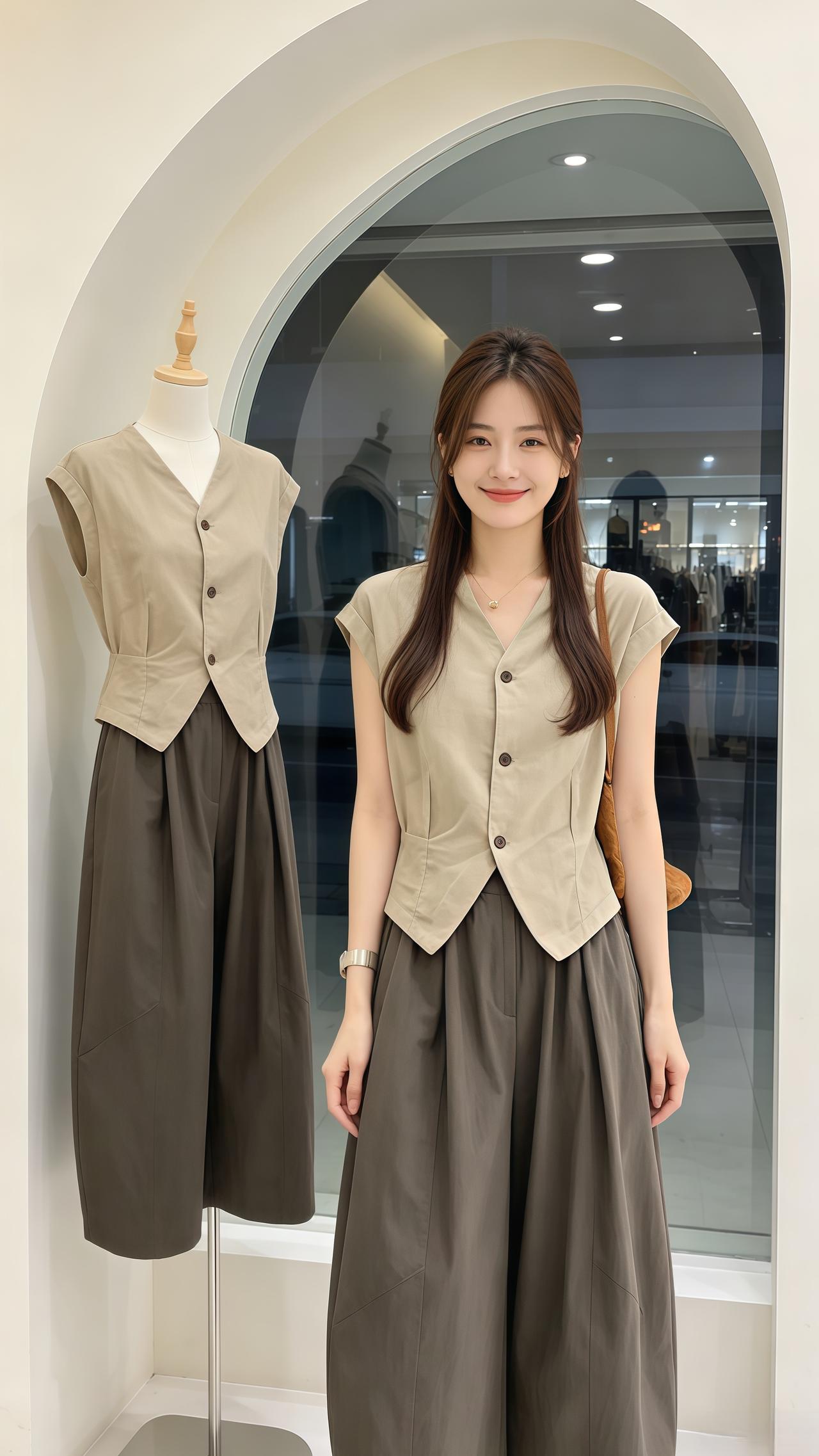 韩系通勤ootd 分享今日份松弛感穿搭 无班味穿搭 今日份高级感通勤穿搭 夏季穿