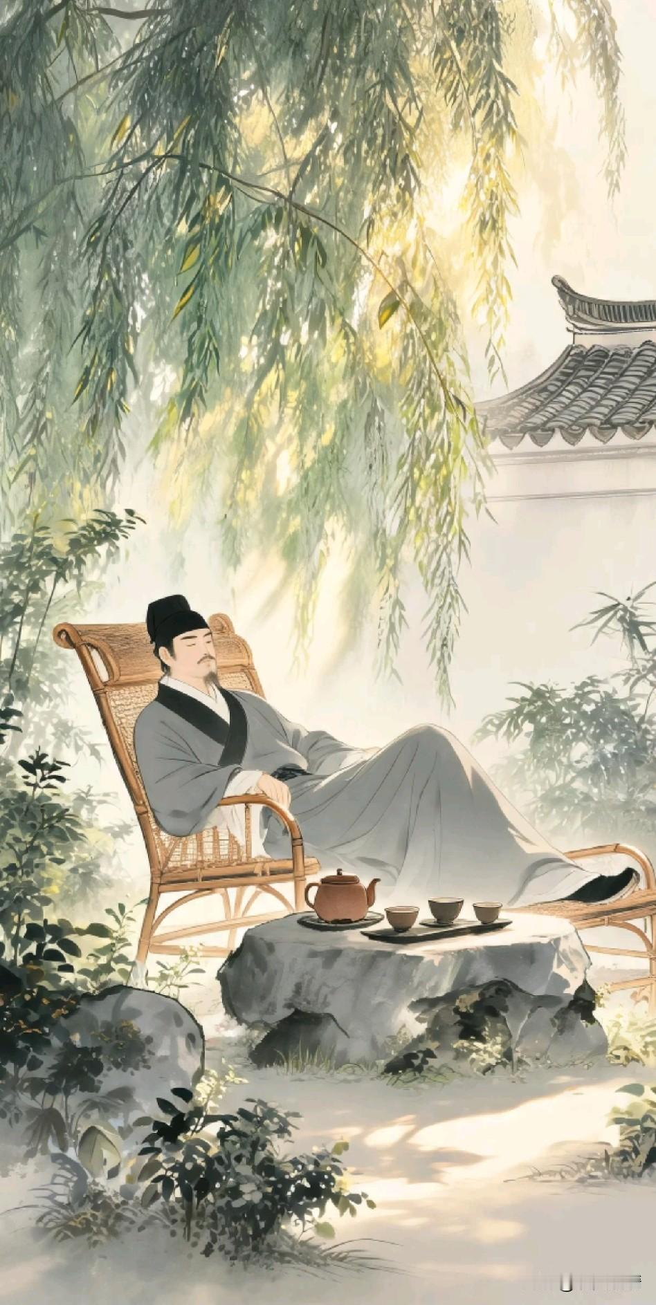 《浮生淡淡，且敬且惜》

天地一逆旅，光阴百代客。
浮生若梦寐，为欢能几何？
晨