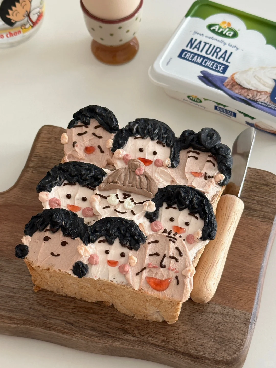 终于吃上了盒马这个奶酪🧀丝滑解锁手绘吐司