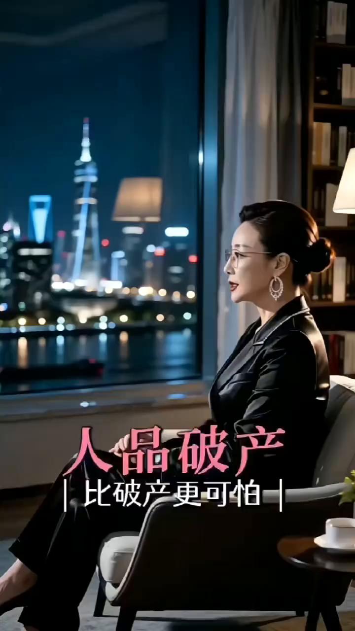 人品破产比破产更可怕。
心不正，再聪明也没用。一个人真正的破产是人品破产，缺德的