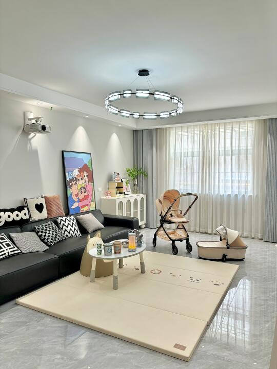 普通人有娃以后的家